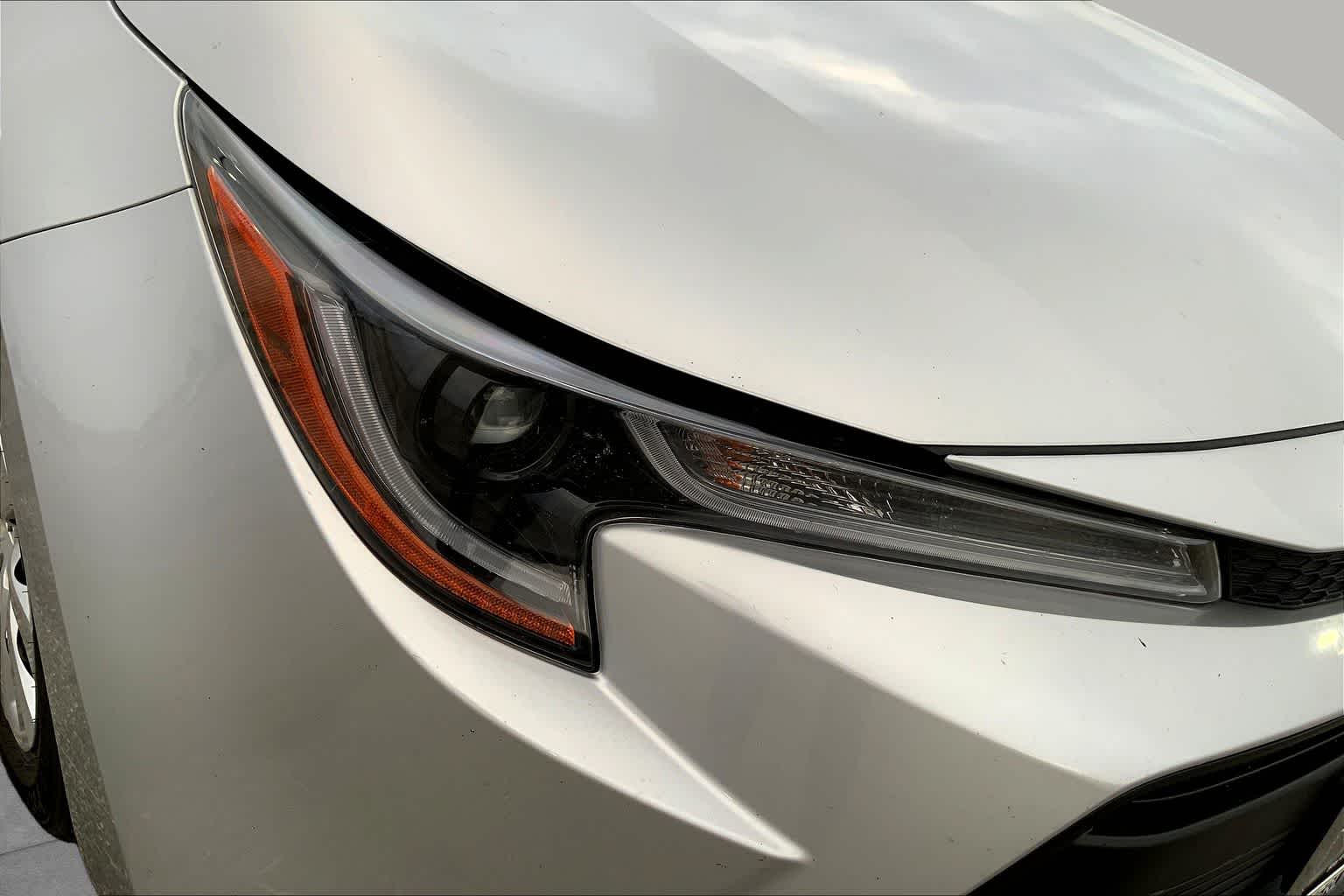 2023 Toyota Corolla LE Classic Silver Metallic at AutoNation Toyota Gulf Fwy