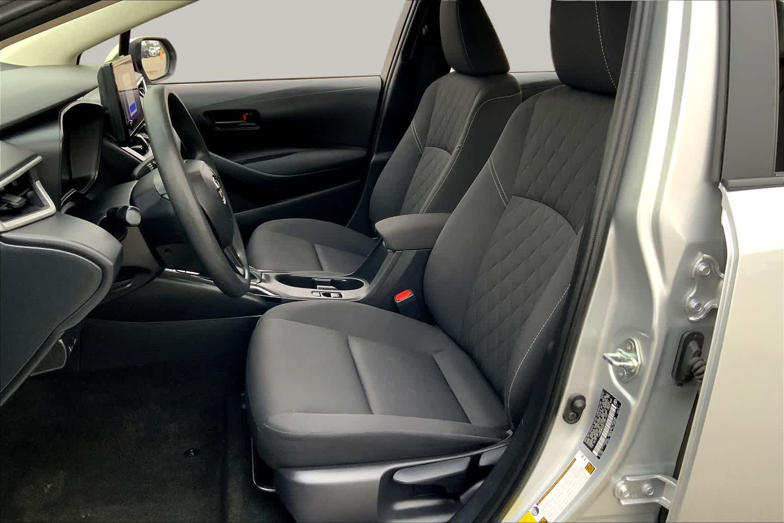 2023 Toyota Corolla LE Classic Silver Metallic at AutoNation Toyota Gulf Fwy