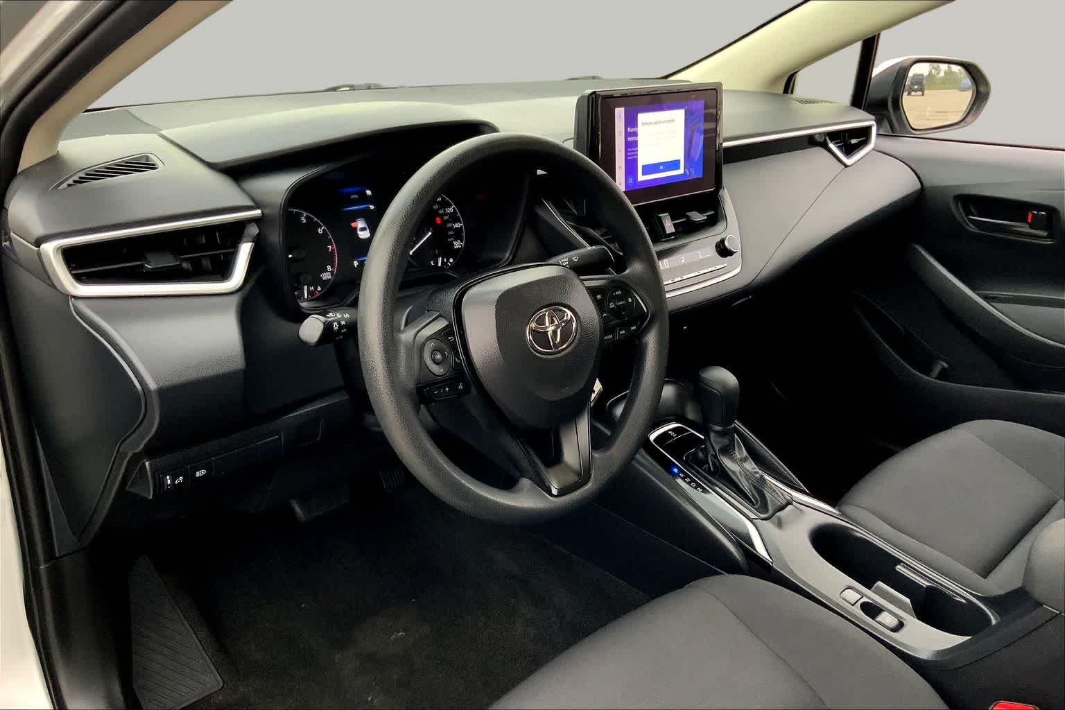 2023 Toyota Corolla LE Classic Silver Metallic at AutoNation Toyota Gulf Fwy