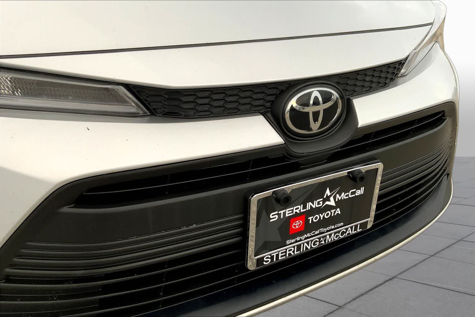 2023 Toyota Corolla LE Classic Silver Metallic at AutoNation Toyota Gulf Fwy