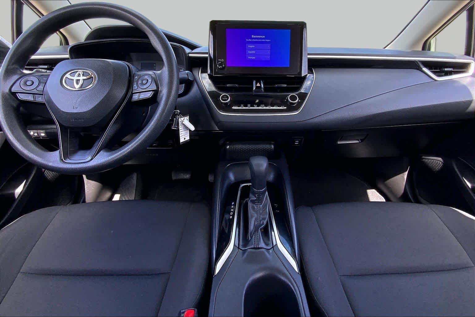 2023 Toyota Corolla LE Classic Silver Metallic at AutoNation USA Houston