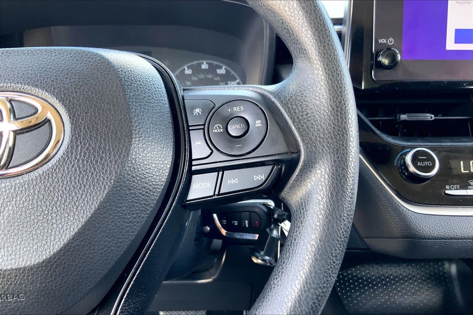 2023 Toyota Corolla LE Classic Silver Metallic at AutoNation USA Houston