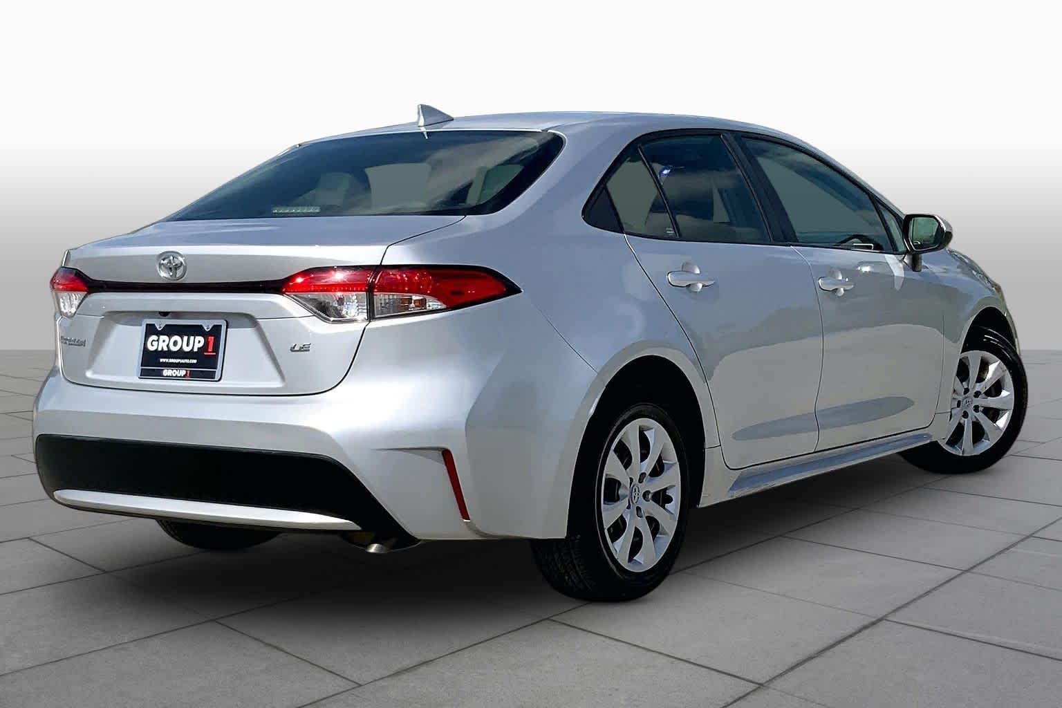 2023 Toyota Corolla LE Classic Silver Metallic at AutoNation USA Houston