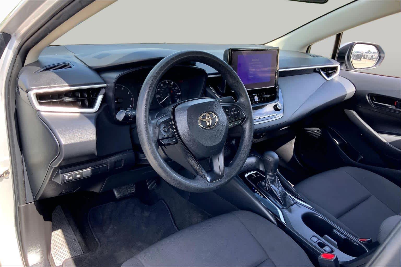 2023 Toyota Corolla LE Classic Silver Metallic at AutoNation USA Houston