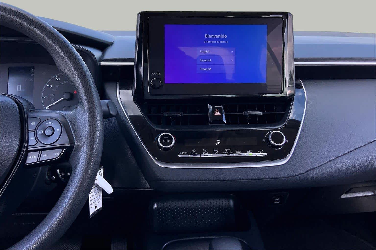 2023 Toyota Corolla LE Classic Silver Metallic at AutoNation USA Houston