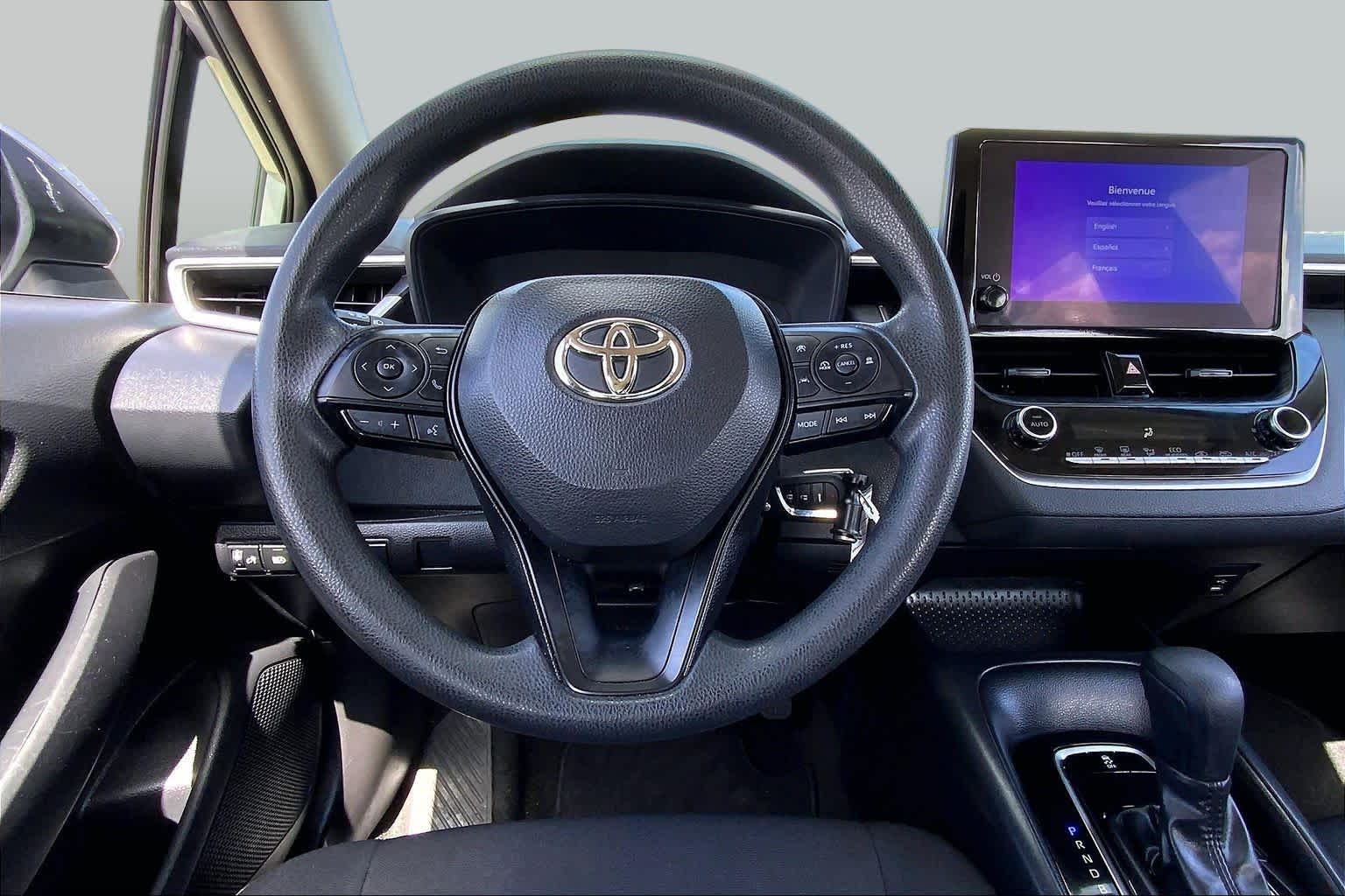 2023 Toyota Corolla LE Classic Silver Metallic at AutoNation USA Houston