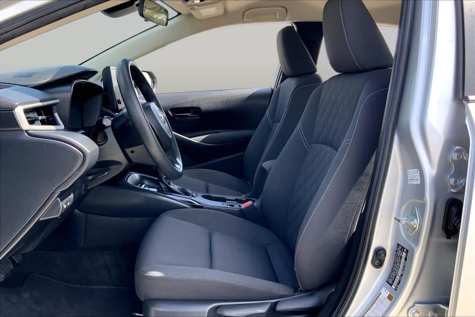 2023 Toyota Corolla LE Classic Silver Metallic at AutoNation USA Houston