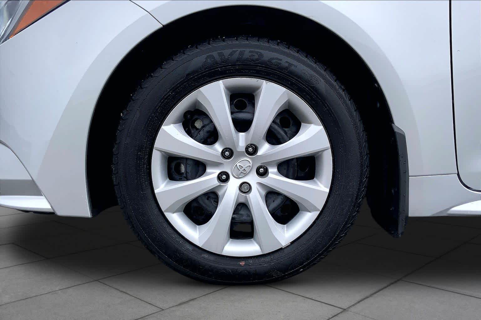 2025 Toyota Corolla Hybrid LE Classic Silver Metallic at AutoNation Toyota Gulf Fwy