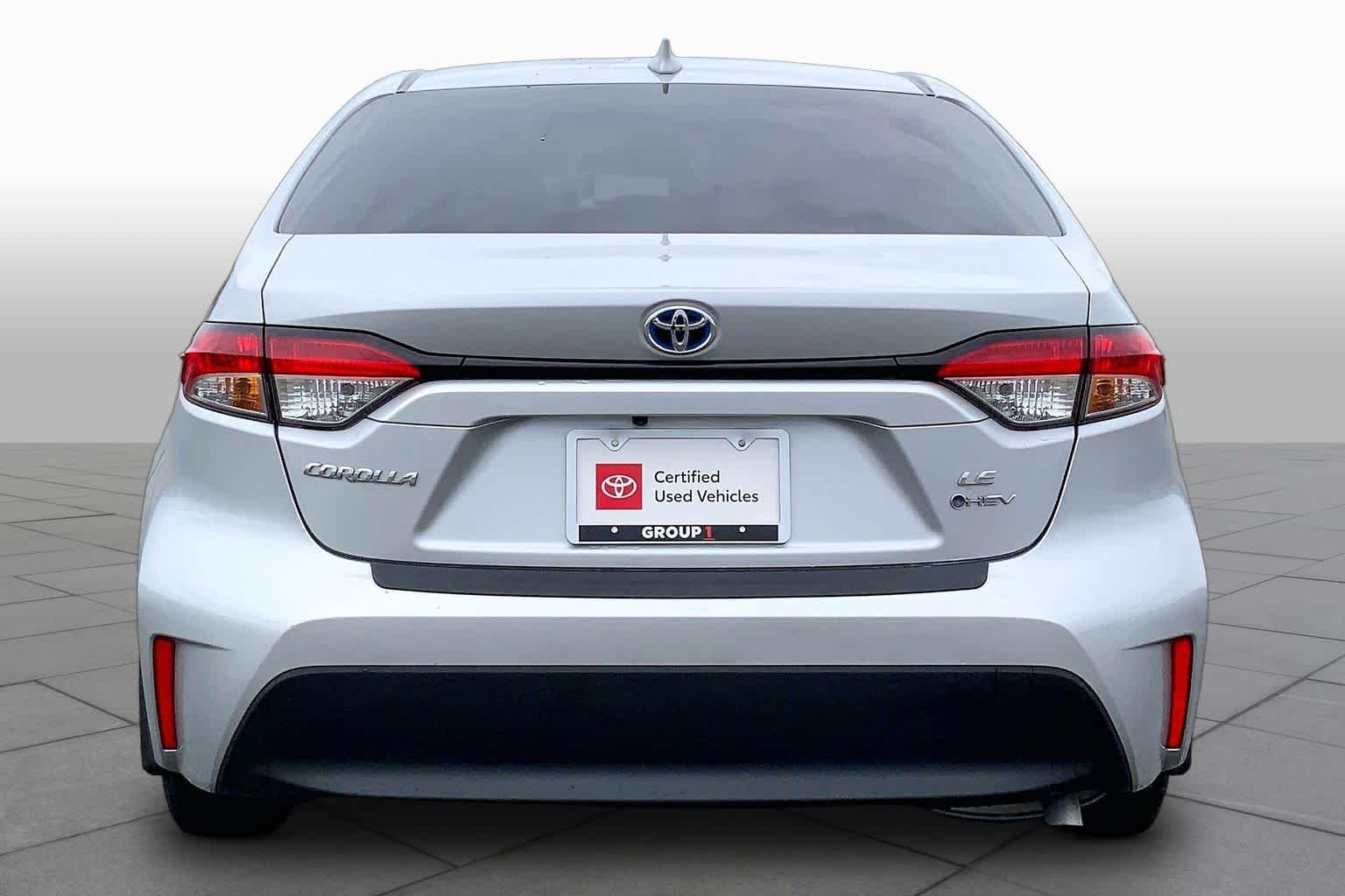 2025 Toyota Corolla Hybrid LE Classic Silver Metallic at AutoNation Toyota Gulf Fwy