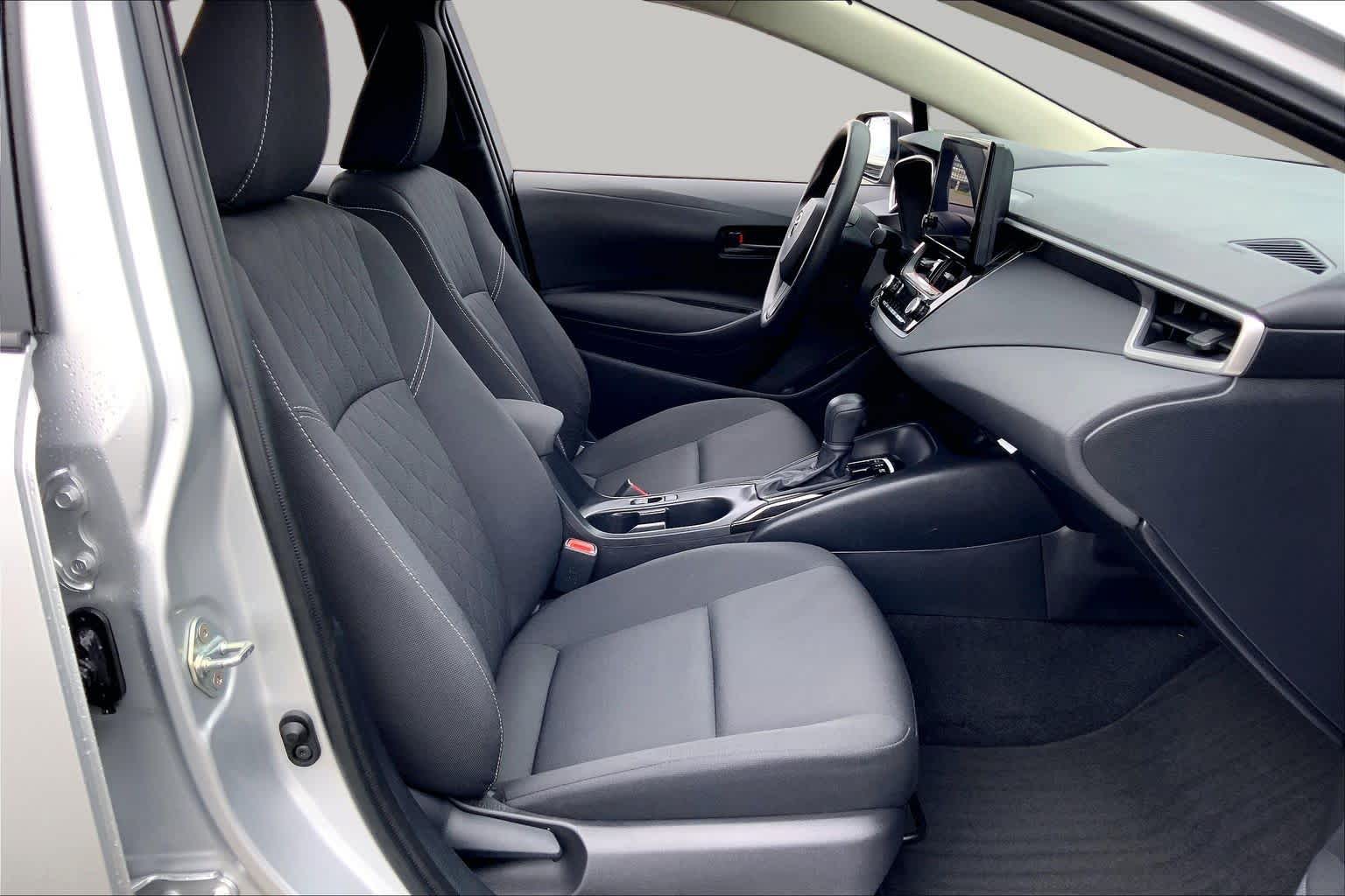 2025 Toyota Corolla Hybrid LE Classic Silver Metallic at AutoNation Toyota Gulf Fwy