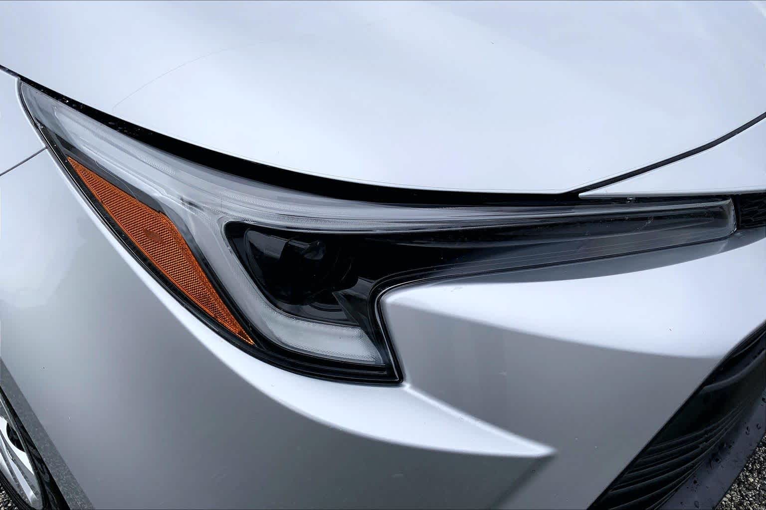 2025 Toyota Corolla Hybrid LE Classic Silver Metallic at AutoNation Toyota Gulf Fwy