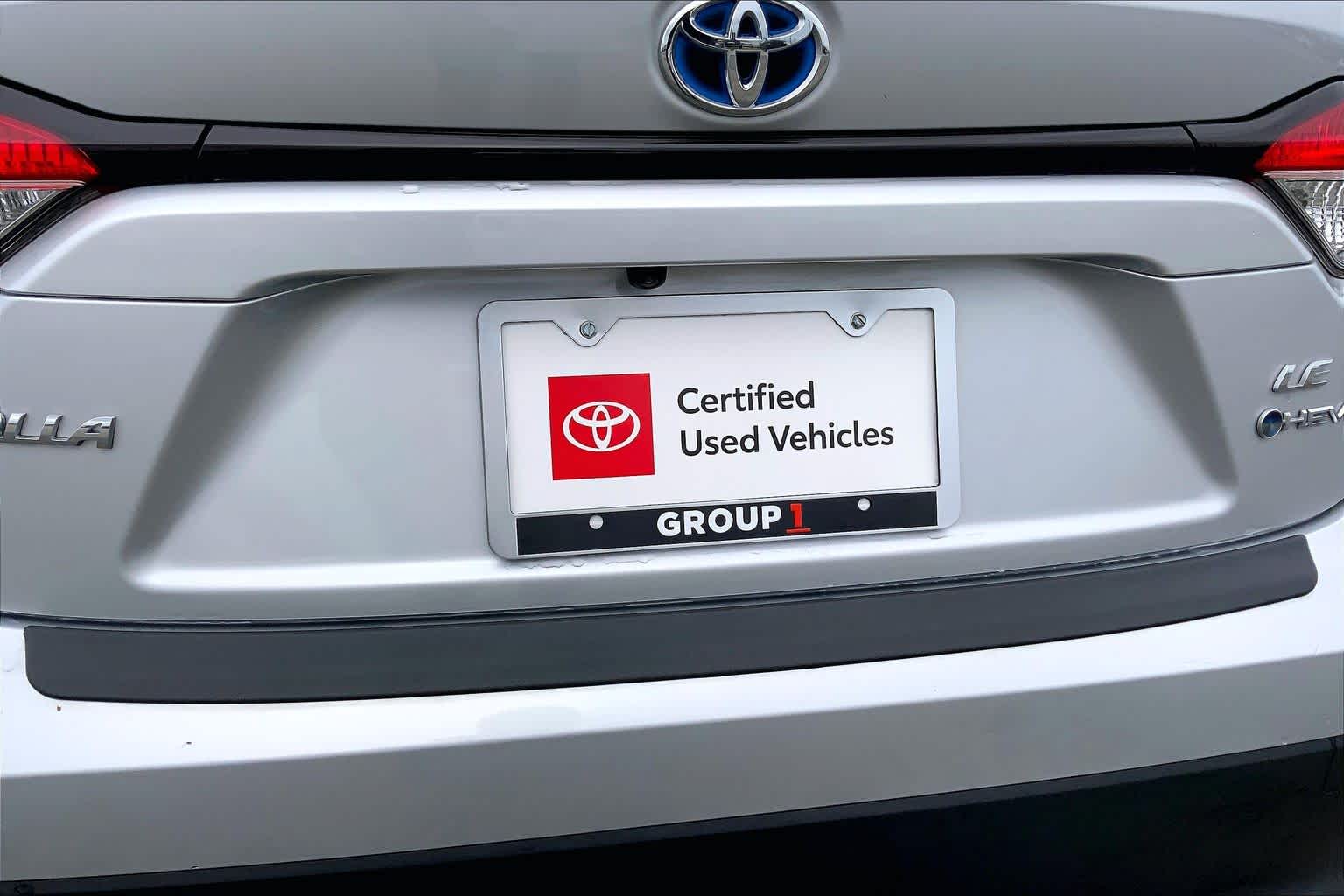 2025 Toyota Corolla Hybrid LE Classic Silver Metallic at AutoNation Toyota Gulf Fwy