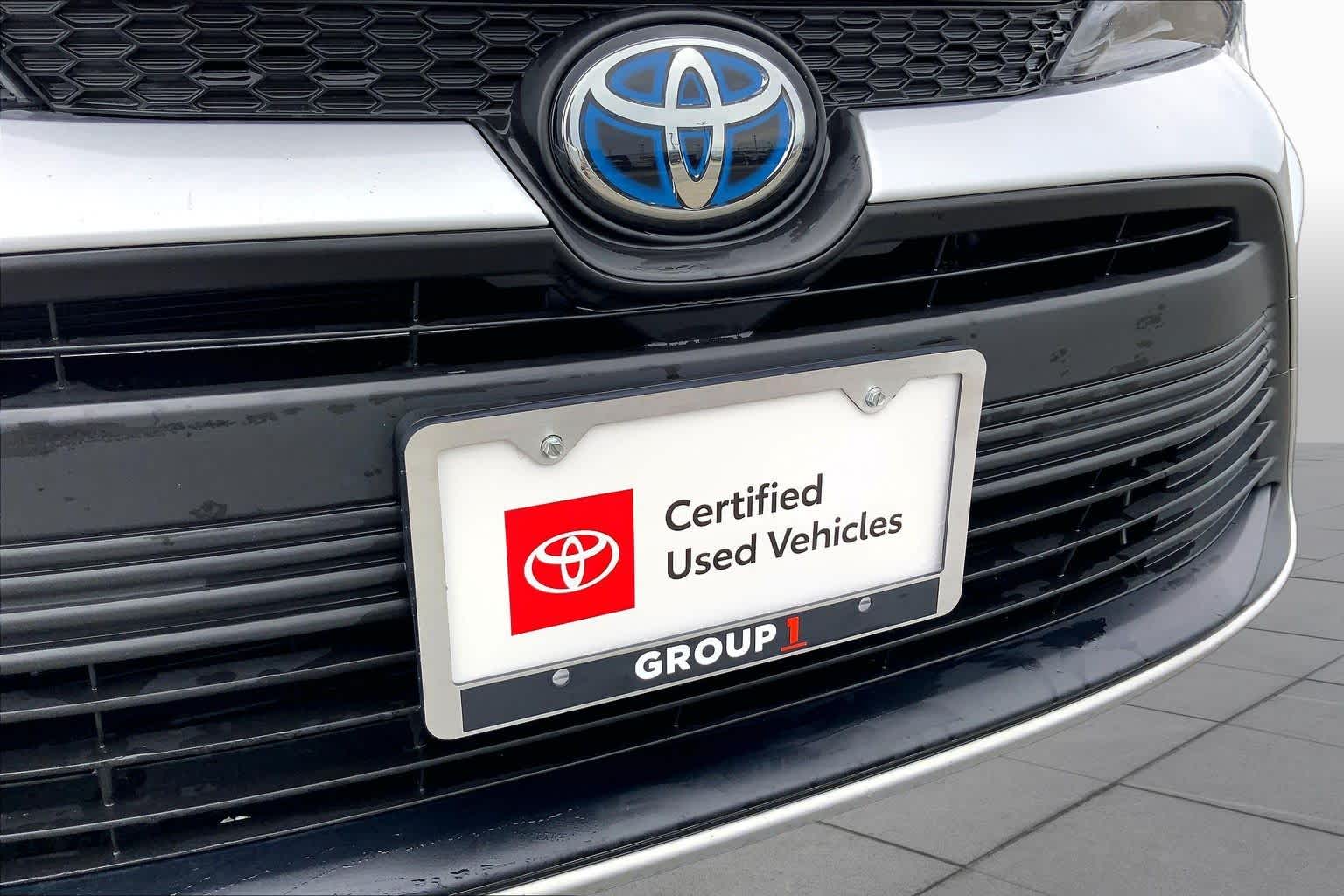 2025 Toyota Corolla Hybrid LE Classic Silver Metallic at AutoNation Toyota Gulf Fwy