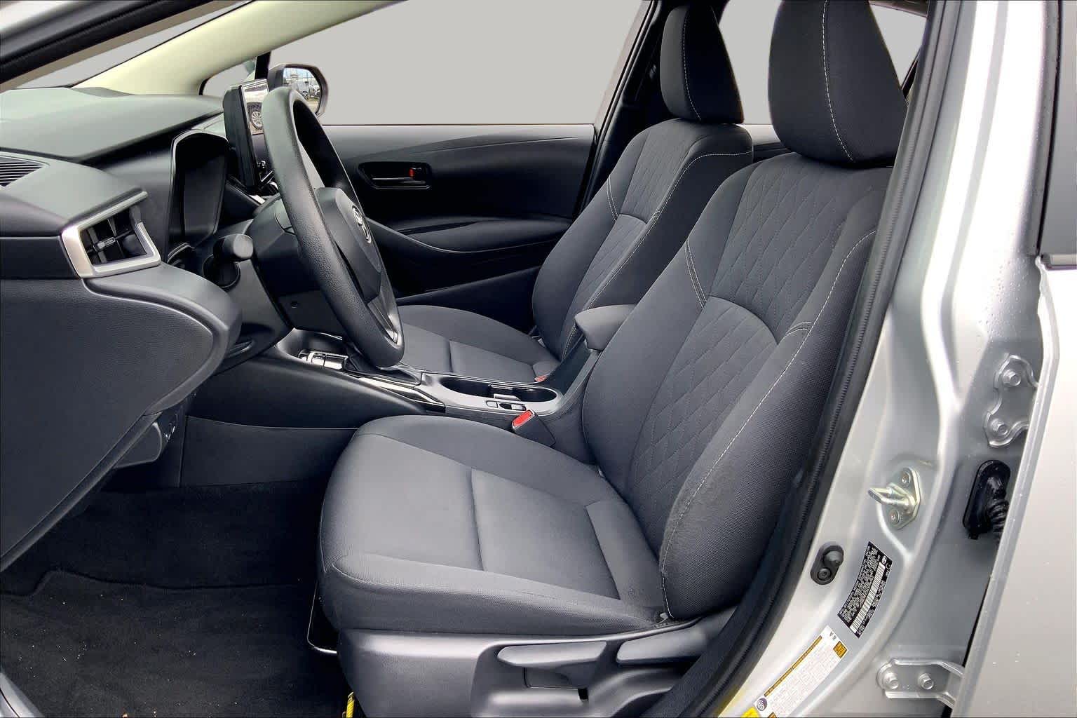 2025 Toyota Corolla Hybrid LE Classic Silver Metallic at AutoNation Toyota Gulf Fwy