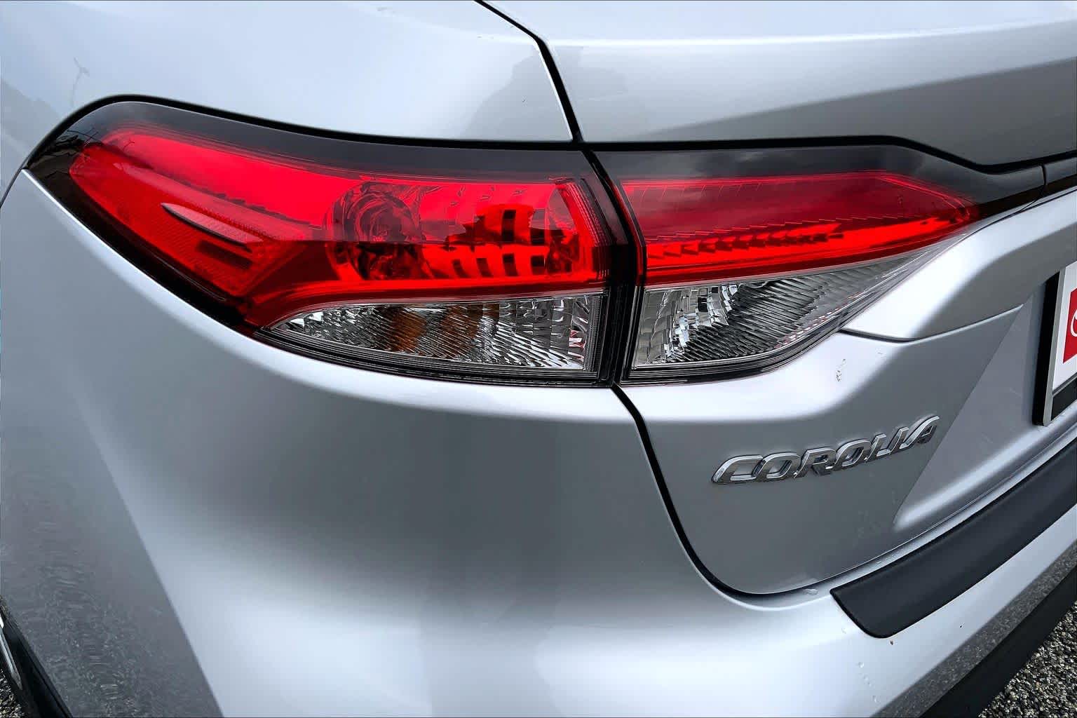 2025 Toyota Corolla Hybrid LE Classic Silver Metallic at AutoNation Toyota Gulf Fwy