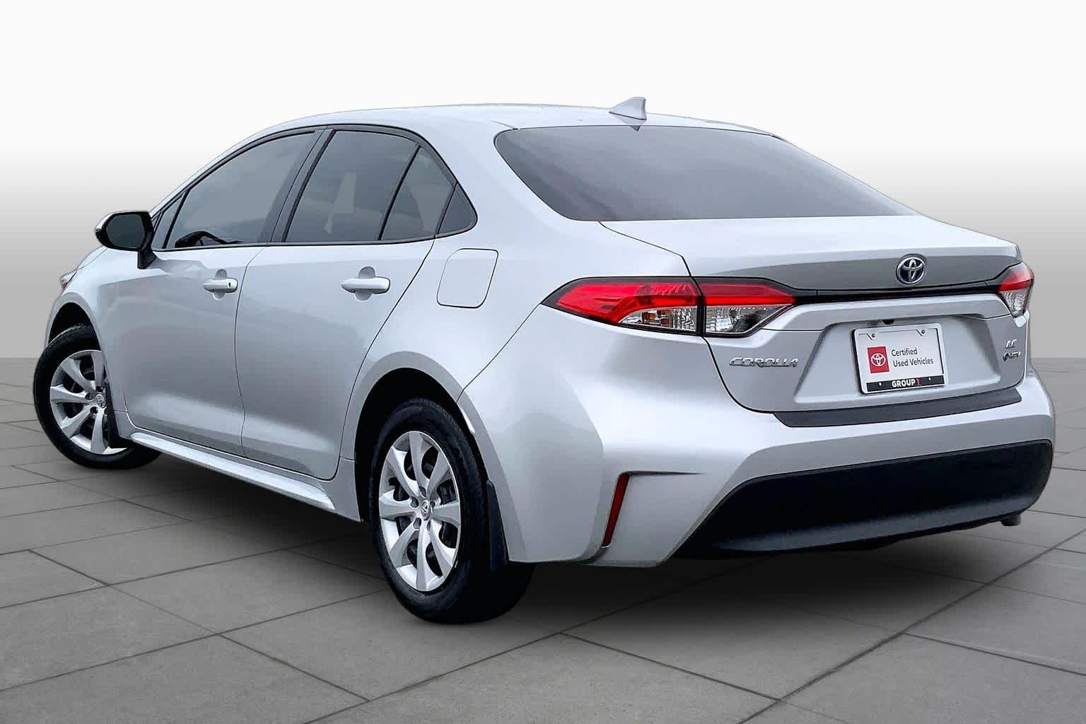 2025 Toyota Corolla Hybrid LE Classic Silver Metallic at AutoNation Toyota Gulf Fwy