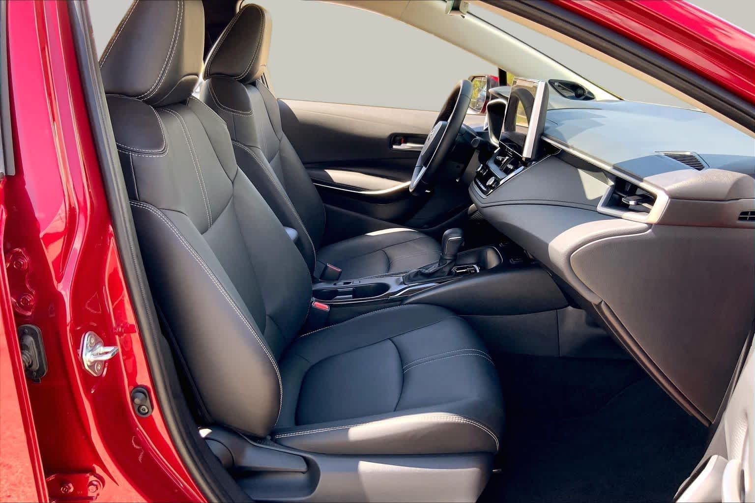 2026 Toyota Corolla Hybrid XLE Ruby Flare Pearl at Team Toyota