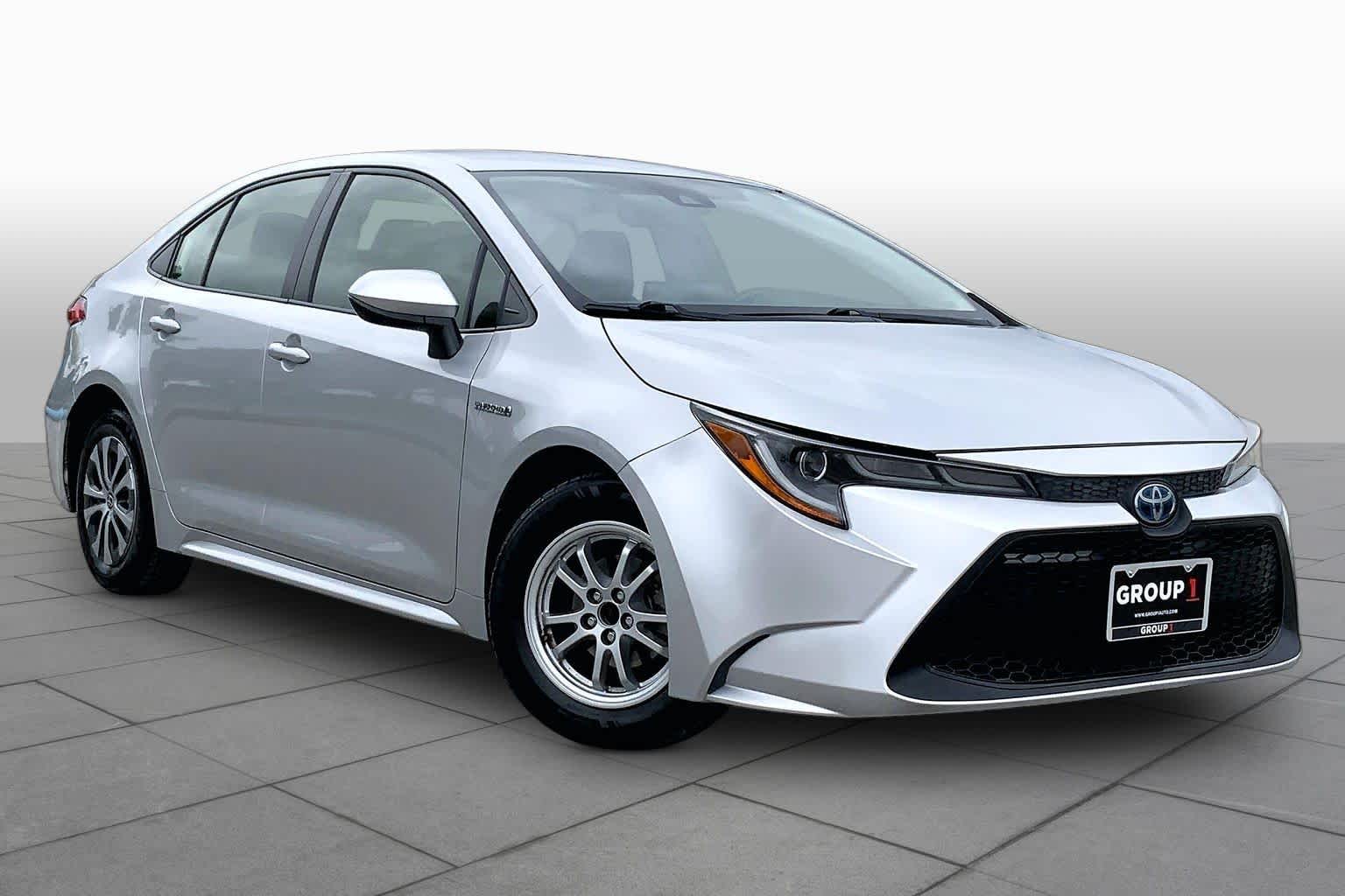 2021 Toyota Corolla Hybrid LE Classic Silver Metallic at Westside Kia