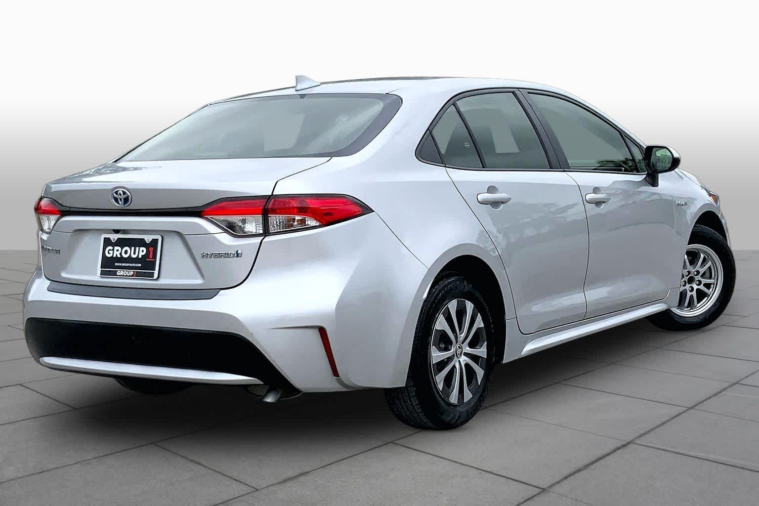2021 Toyota Corolla Hybrid LE Classic Silver Metallic at Westside Kia