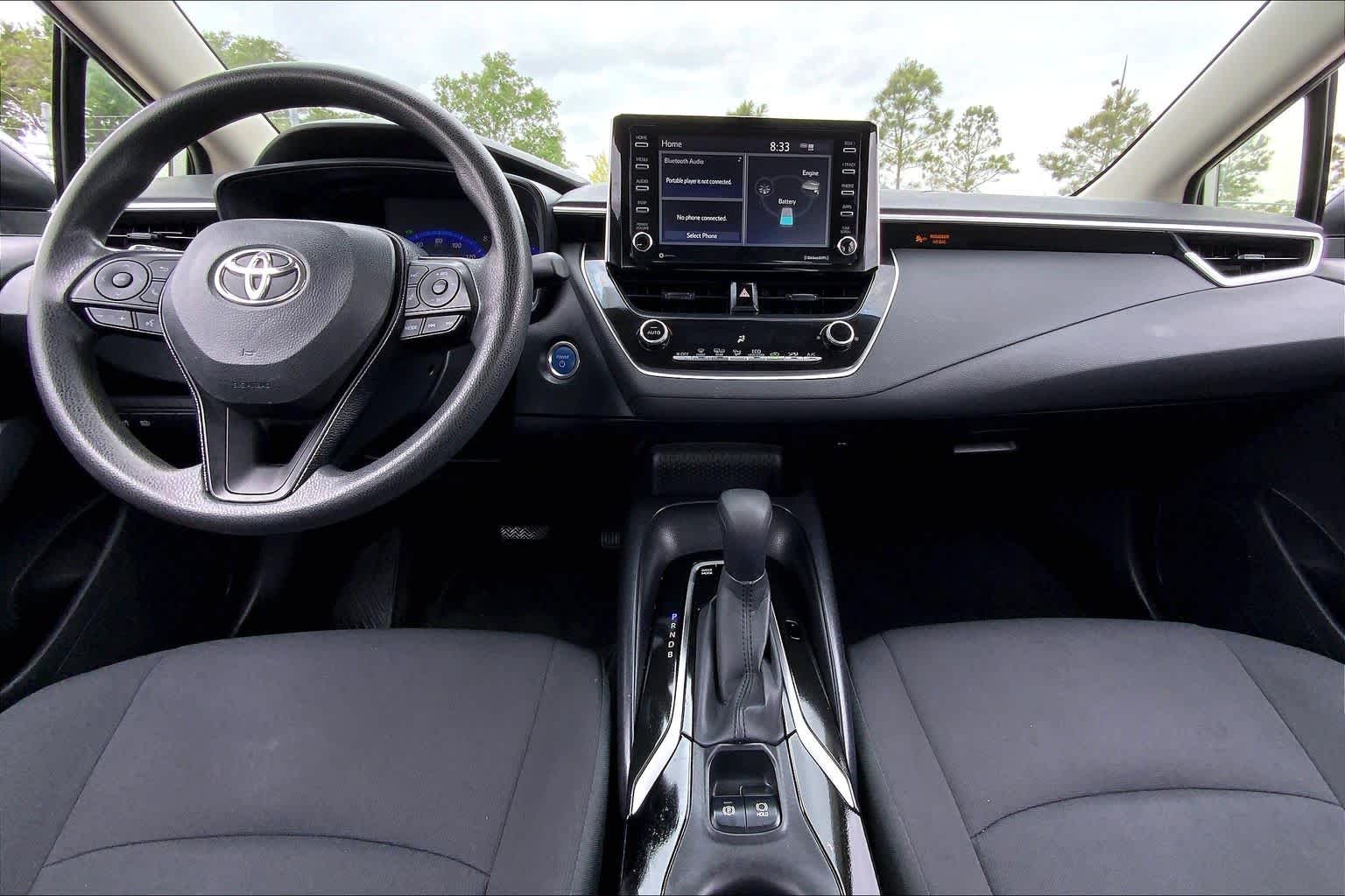 2021 Toyota Corolla Hybrid LE Classic Silver Metallic at Westside Kia