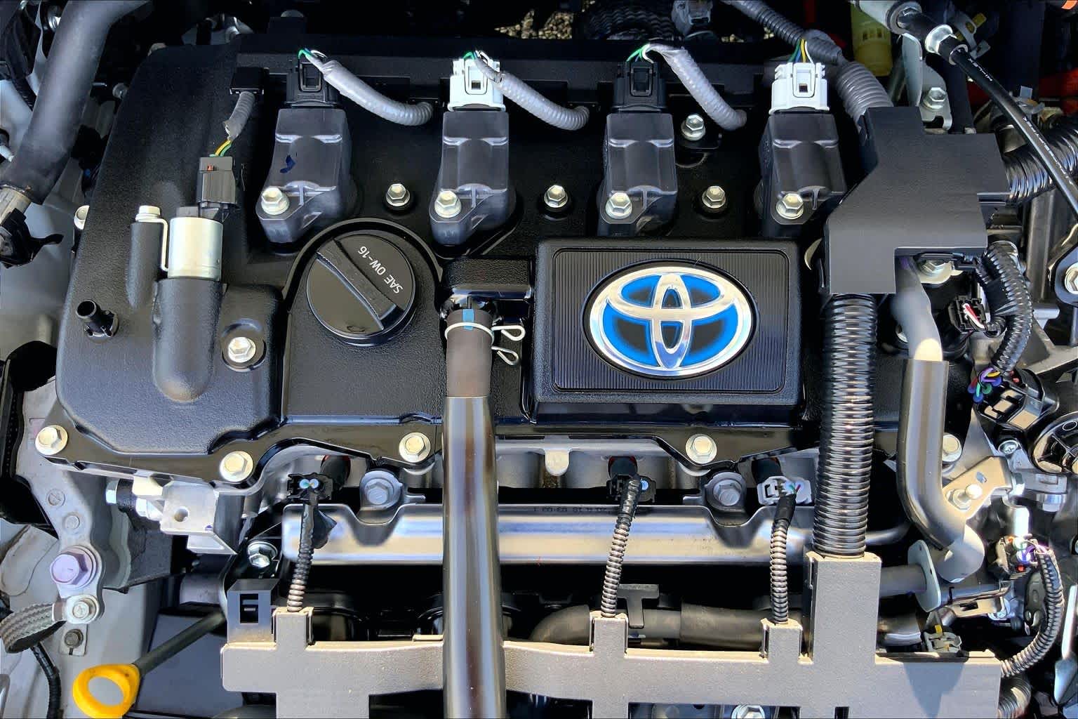 2020 Toyota Corolla Hybrid LE Super White at AutoNation USA Houston