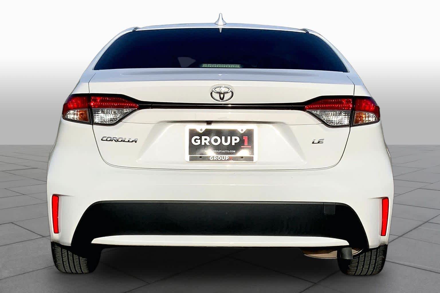 2022 Toyota Corolla LE White at Group 1 Toyota Southwest