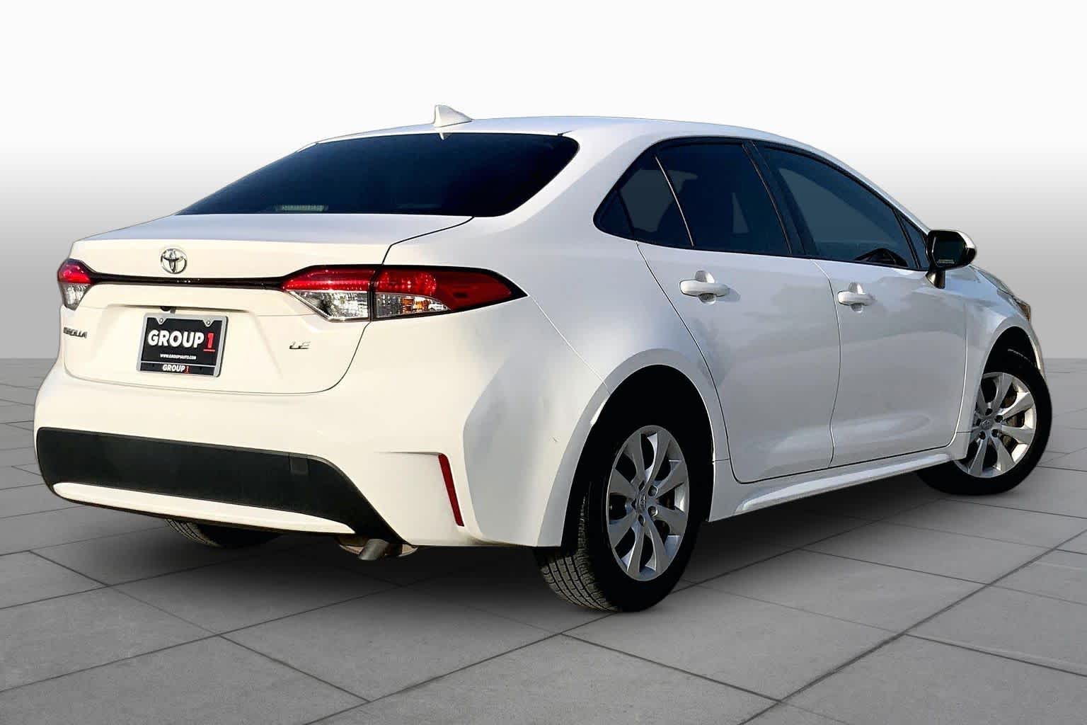 2022 Toyota Corolla LE White at Group 1 Toyota Southwest