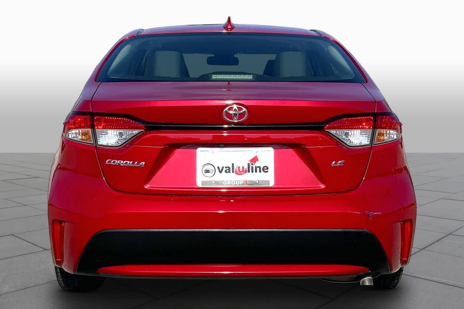 2020 Toyota Corolla LE Barcelona Red Metallic at HGreg Houston