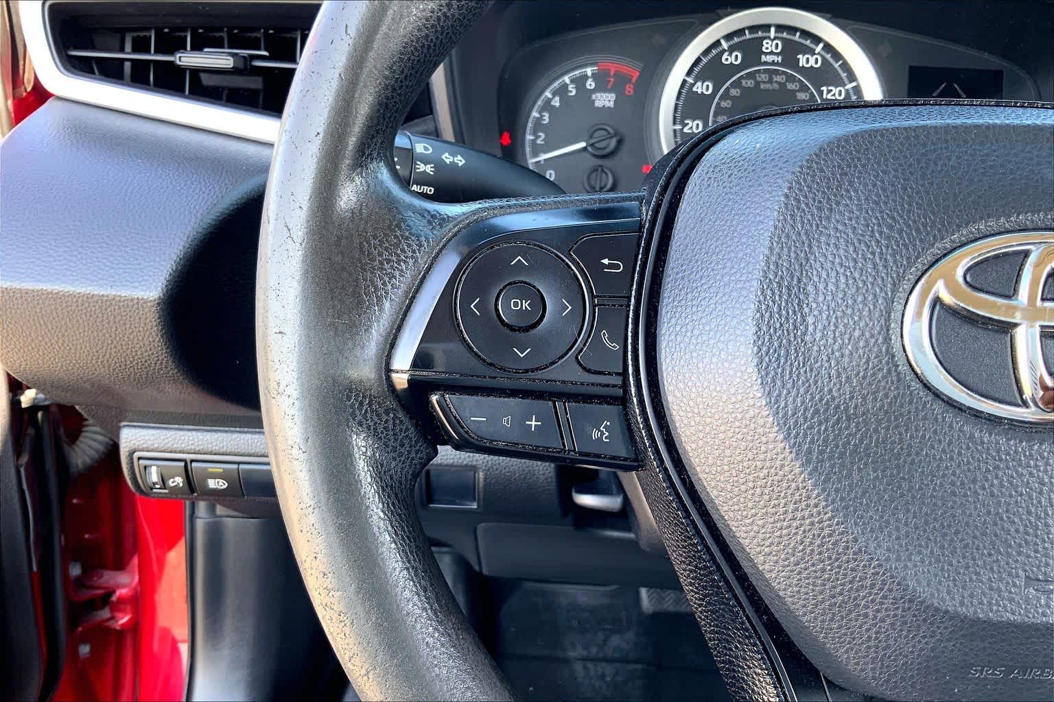 2020 Toyota Corolla LE Barcelona Red Metallic at HGreg Houston