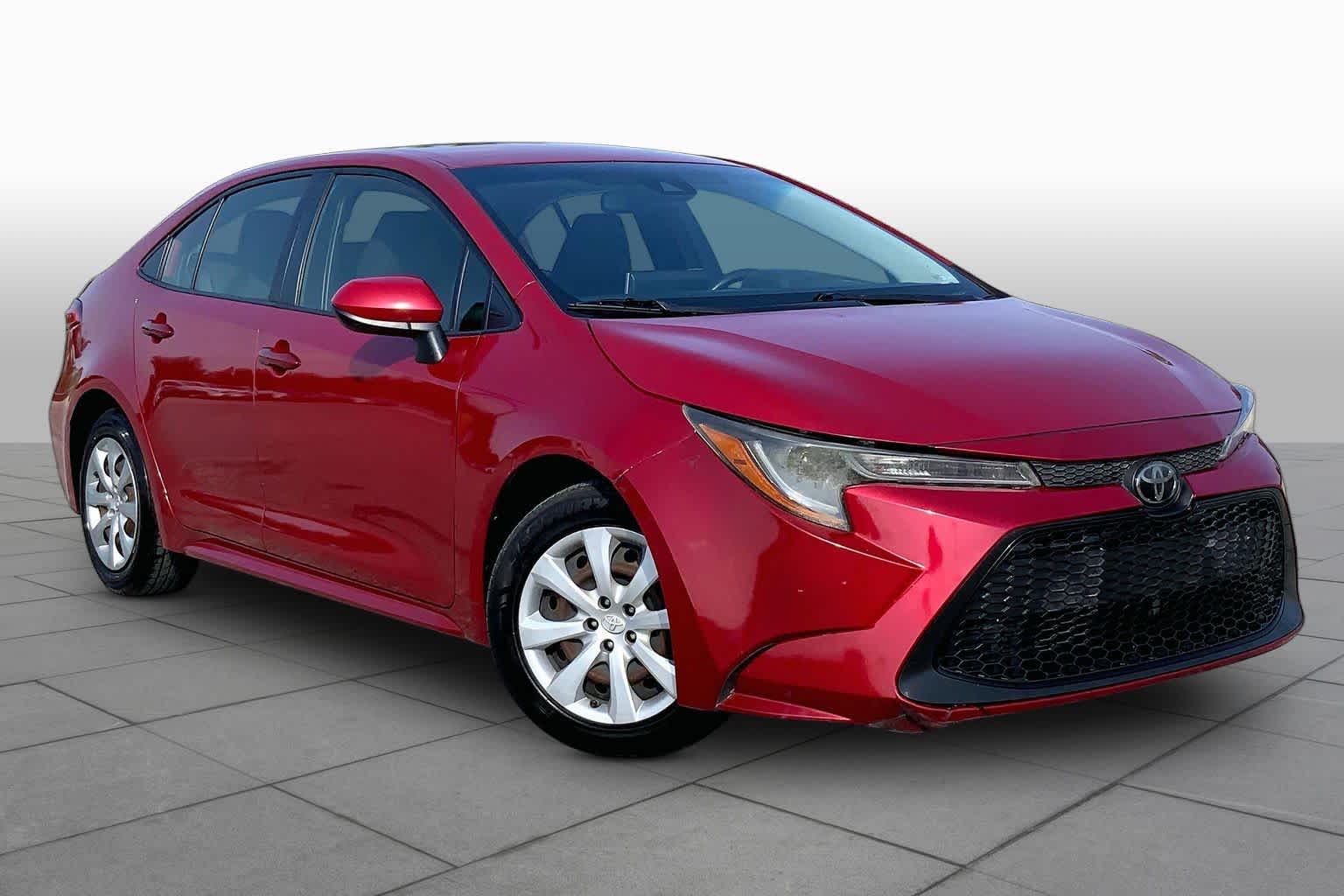 2020 Toyota Corolla LE Barcelona Red Metallic at HGreg Houston
