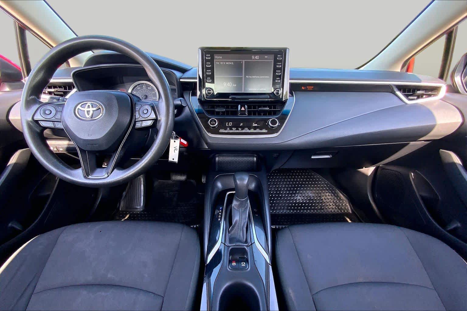2020 Toyota Corolla LE Barcelona Red Metallic at HGreg Houston