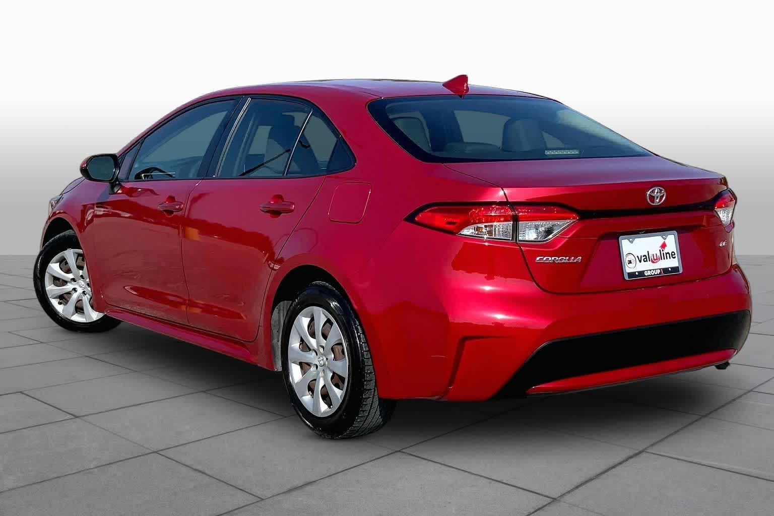 2020 Toyota Corolla LE Barcelona Red Metallic at HGreg Houston