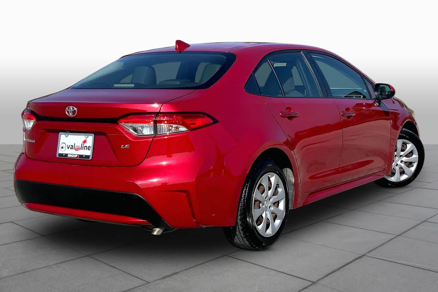 2020 Toyota Corolla LE Barcelona Red Metallic at HGreg Houston