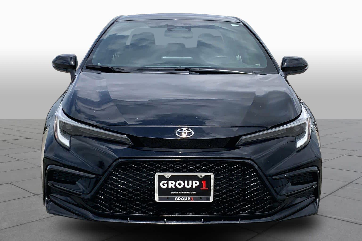 2024 Toyota Corolla SE Midnight Black Metallic at Group 1 Toyota Southwest
