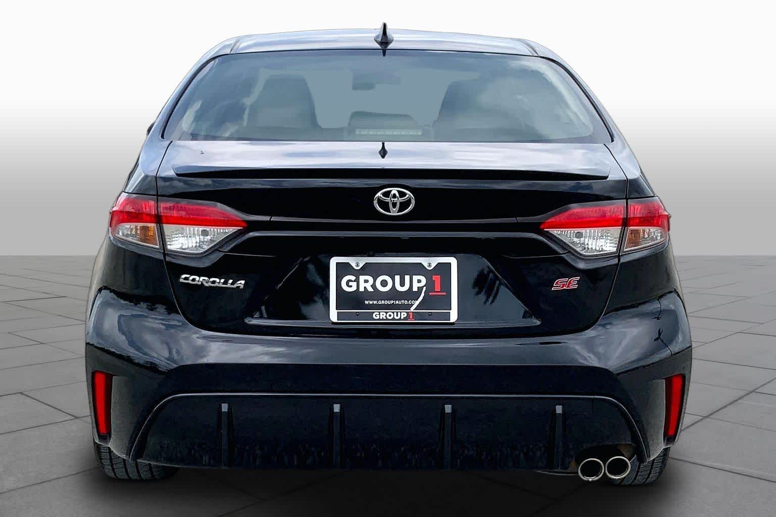 2024 Toyota Corolla SE Midnight Black Metallic at Group 1 Toyota Southwest