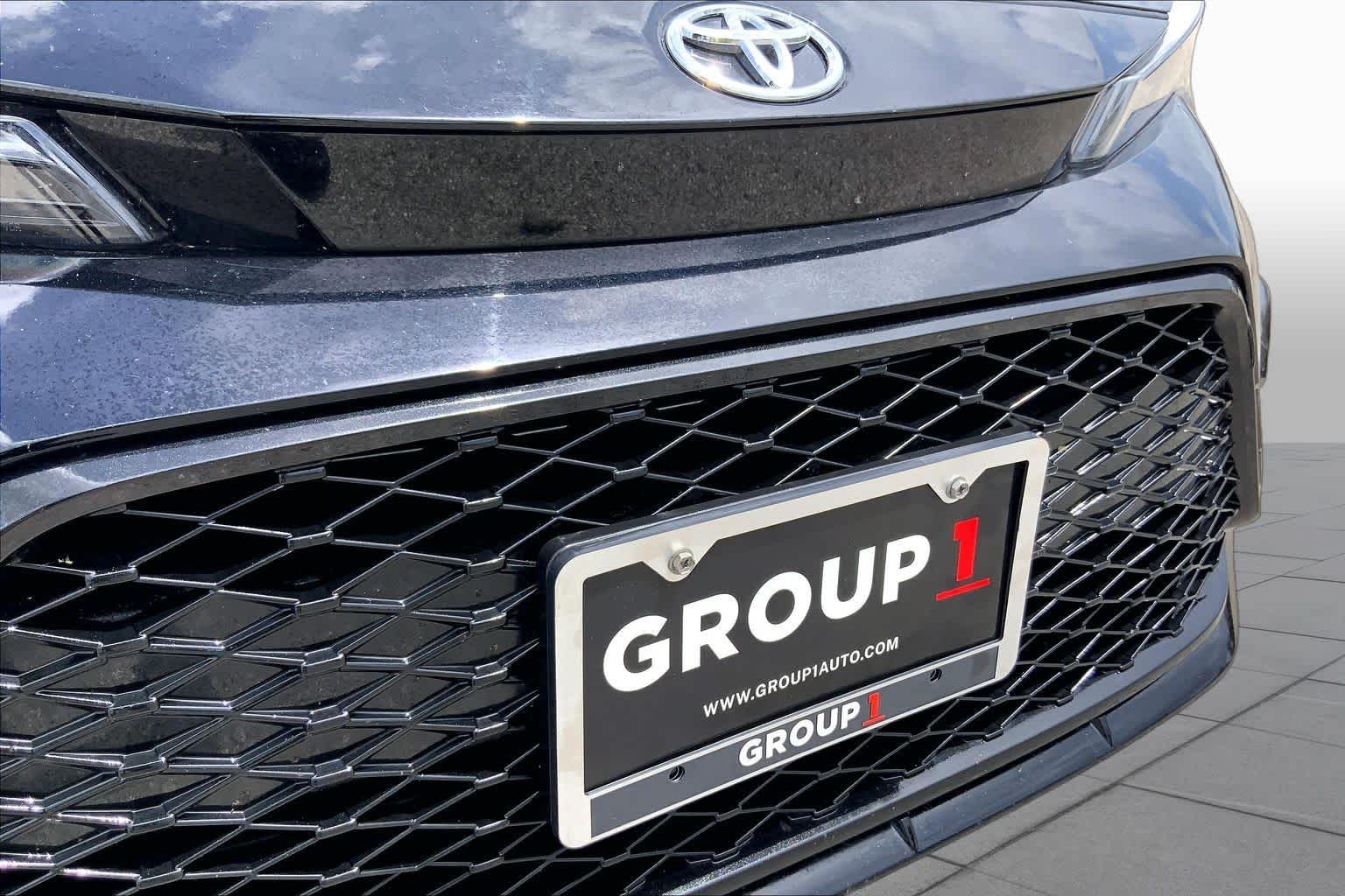 2024 Toyota Corolla SE Midnight Black Metallic at Group 1 Toyota Southwest