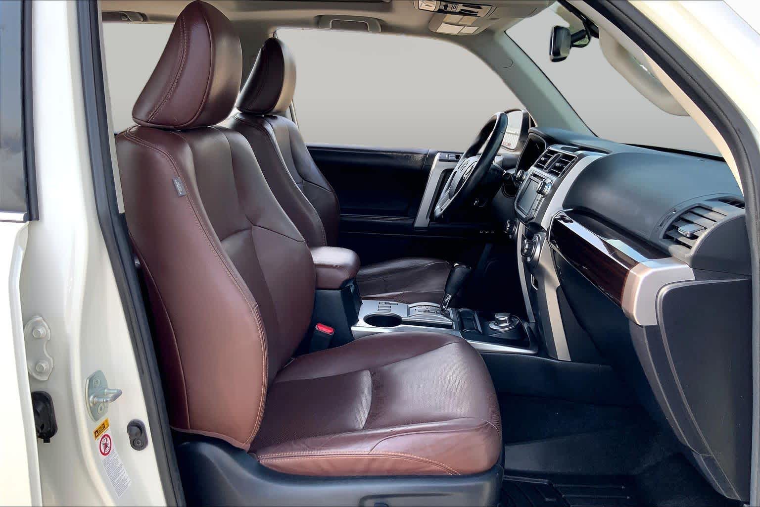 2018 Toyota 4Runner Limited Blizzard Pearl at Beck & Masten Kia