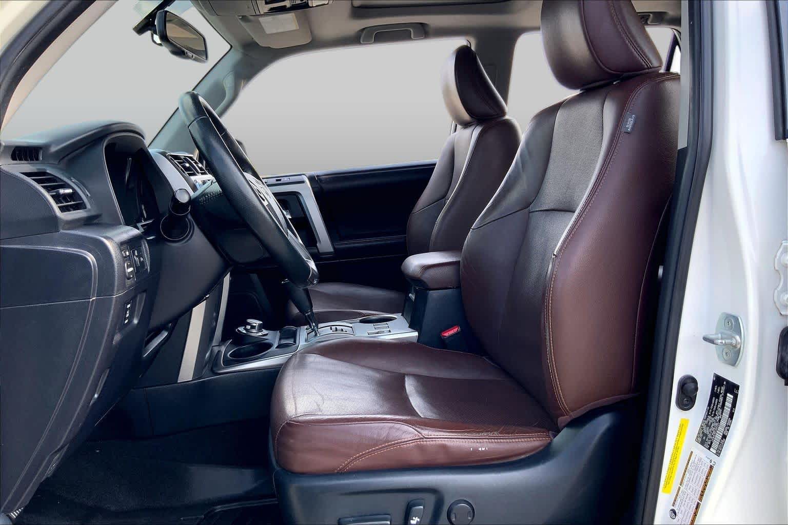 2018 Toyota 4Runner Limited Blizzard Pearl at Beck & Masten Kia
