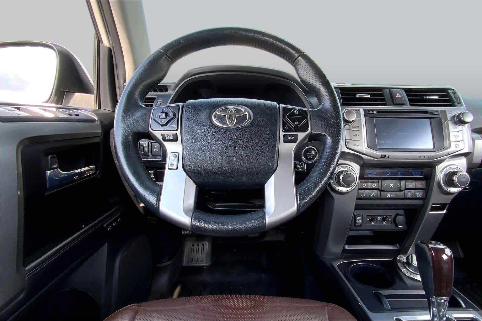 2018 Toyota 4Runner Limited Blizzard Pearl at Beck & Masten Kia
