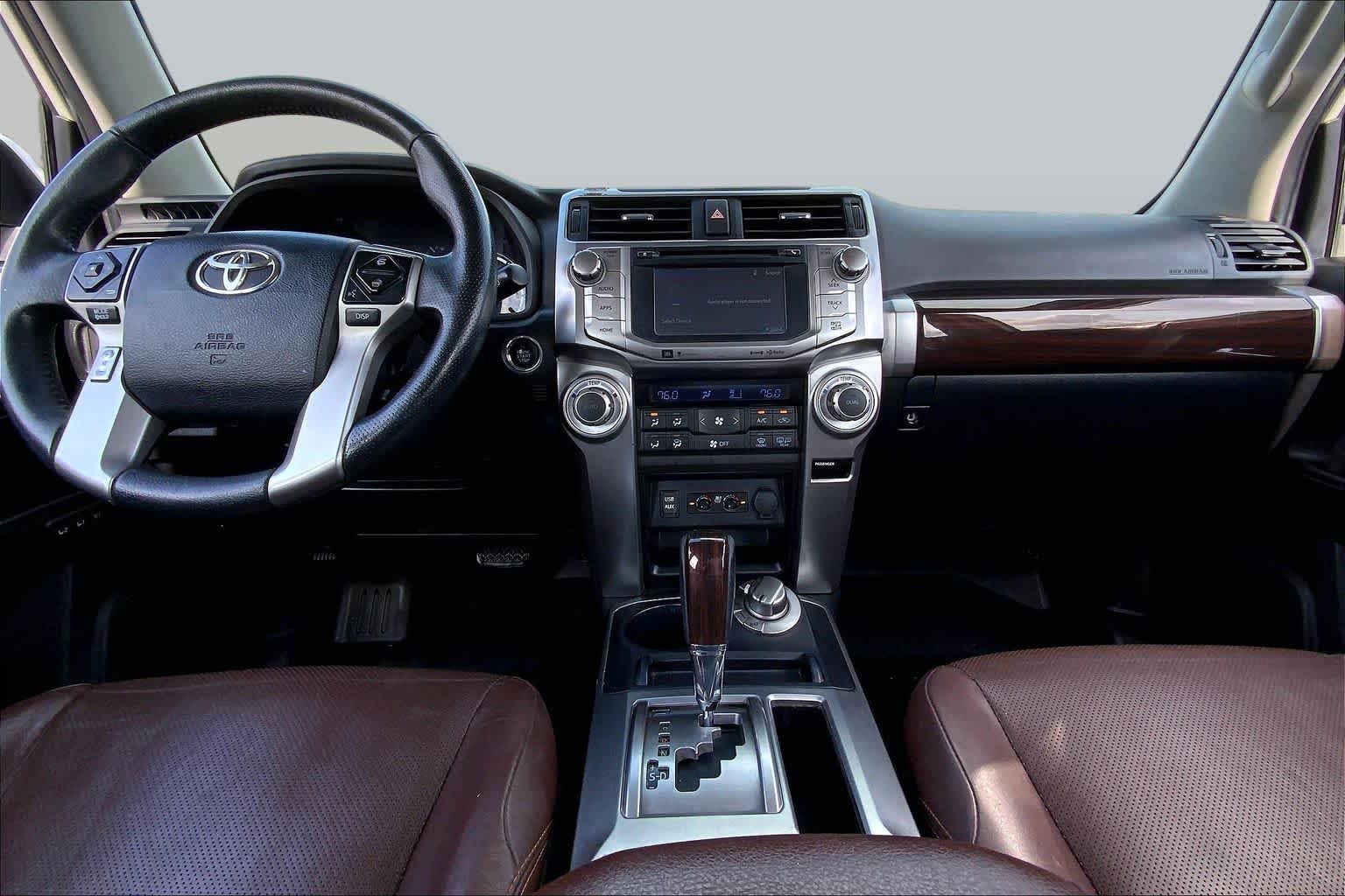 2018 Toyota 4Runner Limited Blizzard Pearl at Beck & Masten Kia