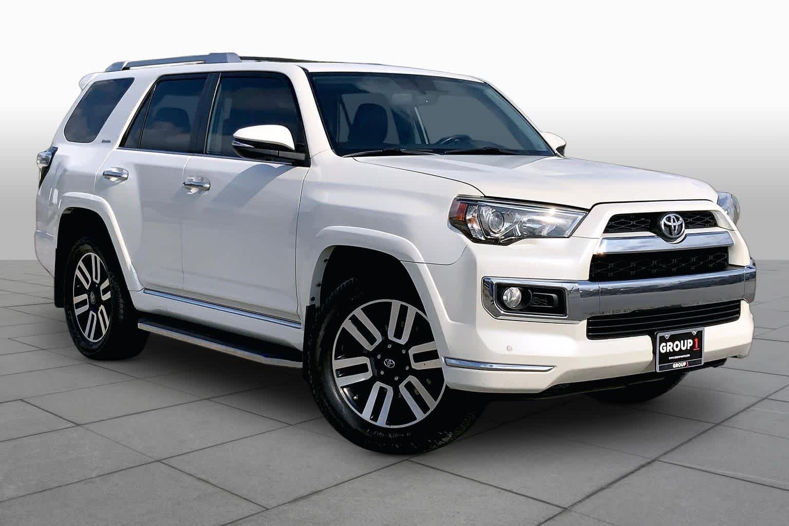 2018 Toyota 4Runner Limited Blizzard Pearl at Beck & Masten Kia