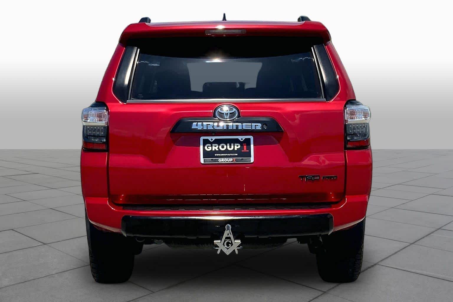 2017 Toyota 4Runner TRD Pro Barcelona Red Metallic at Group 1 Toyota Southwest
