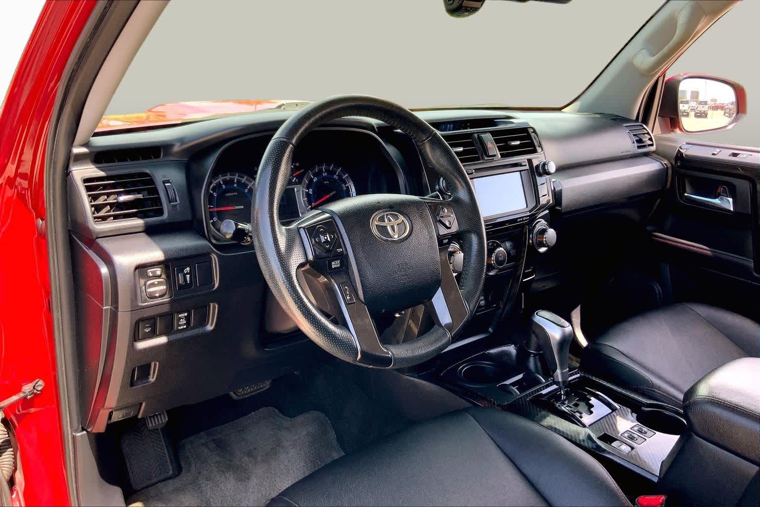 2017 Toyota 4Runner TRD Pro Barcelona Red Metallic at Group 1 Toyota Southwest