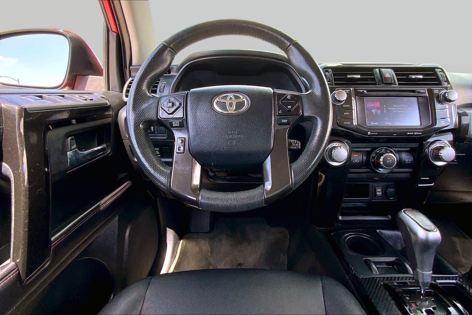 2017 Toyota 4Runner TRD Pro Barcelona Red Metallic at Group 1 Toyota Southwest