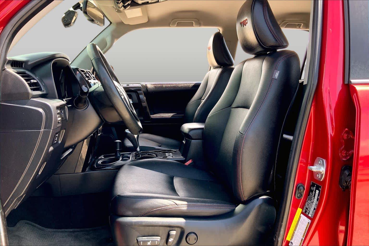 2017 Toyota 4Runner TRD Pro Barcelona Red Metallic at Group 1 Toyota Southwest