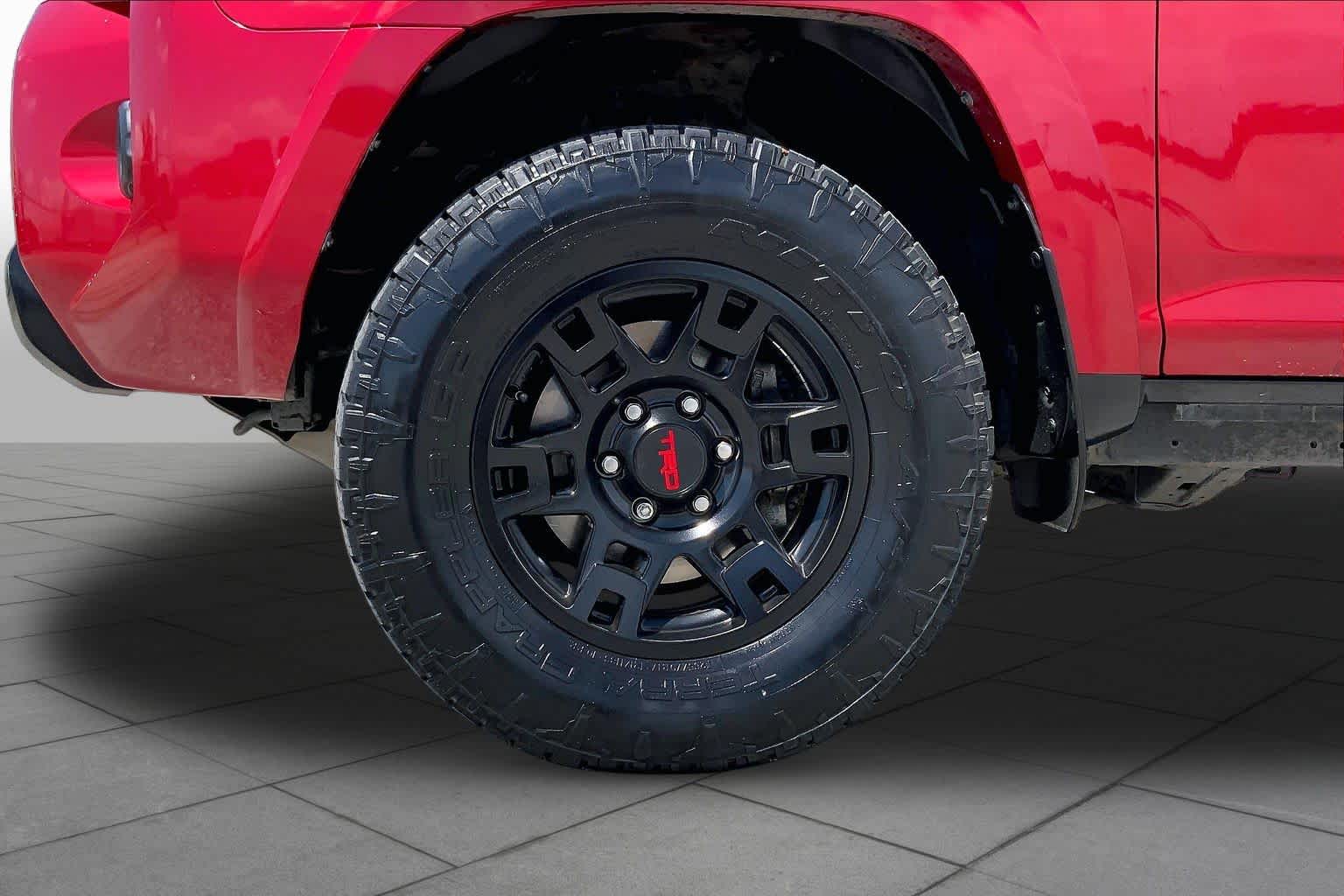 2017 Toyota 4Runner TRD Pro Barcelona Red Metallic at Group 1 Toyota Southwest