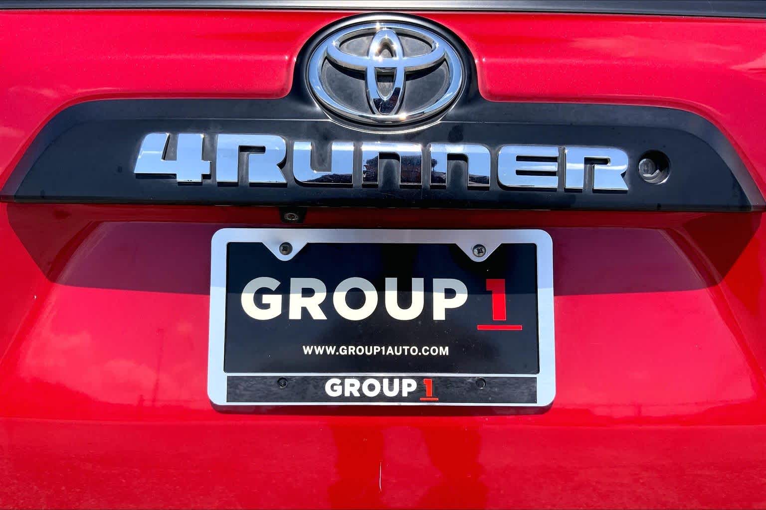 2017 Toyota 4Runner TRD Pro Barcelona Red Metallic at Group 1 Toyota Southwest