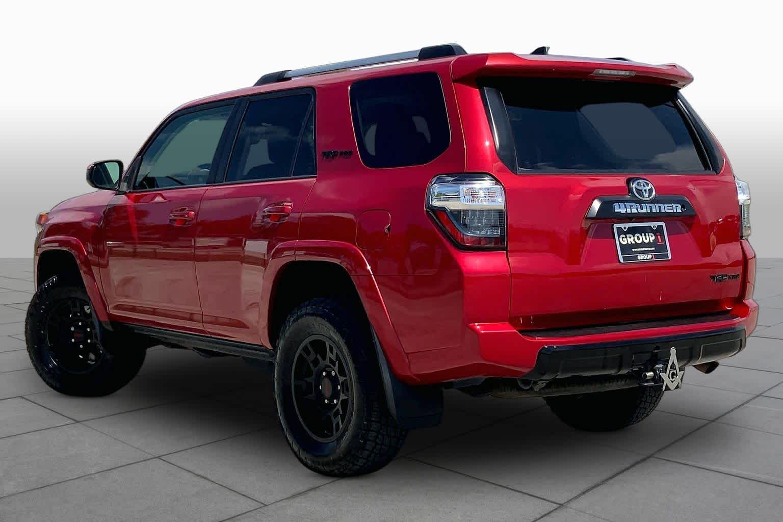 2017 Toyota 4Runner TRD Pro Barcelona Red Metallic at Group 1 Toyota Southwest