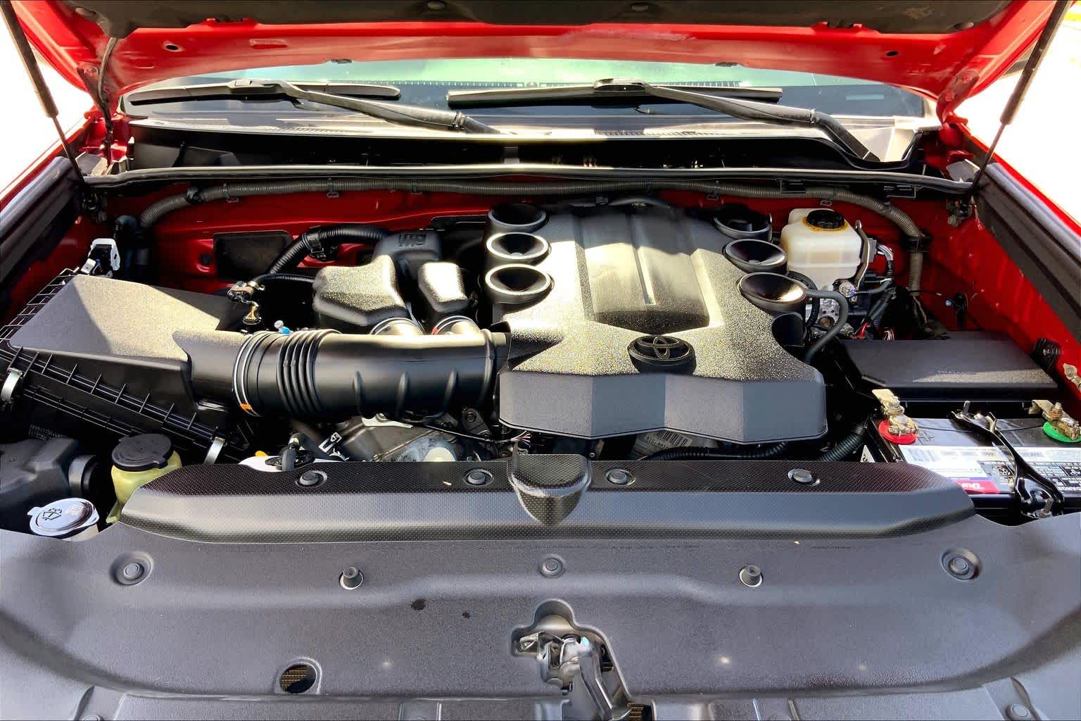 2017 Toyota 4Runner TRD Pro Barcelona Red Metallic at Group 1 Toyota Southwest