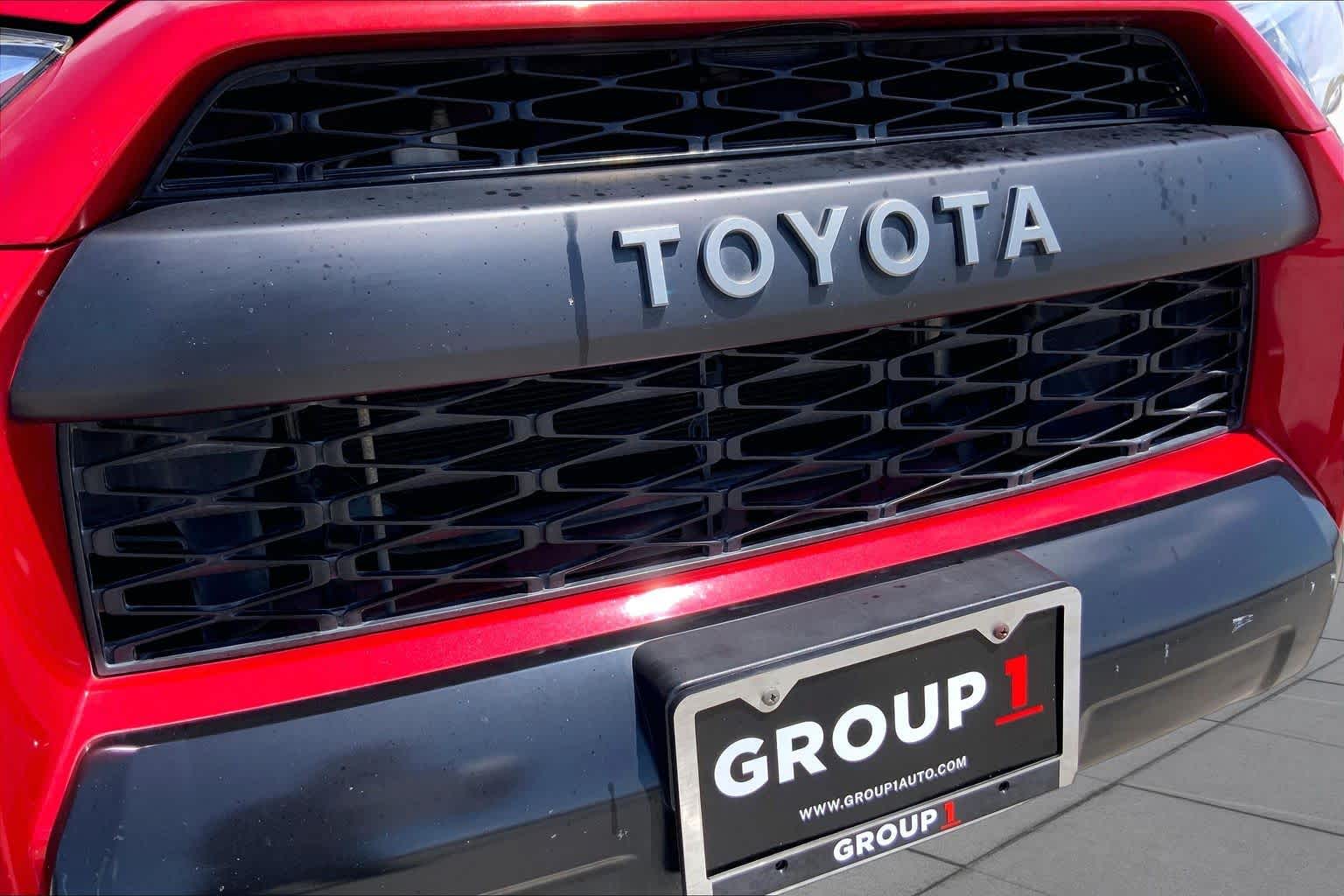 2017 Toyota 4Runner TRD Pro Barcelona Red Metallic at Group 1 Toyota Southwest
